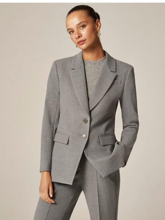 J. Crew Jackets & Blazers - J. Crew Grey Blazer Size 4 Madelyn (Never Used)